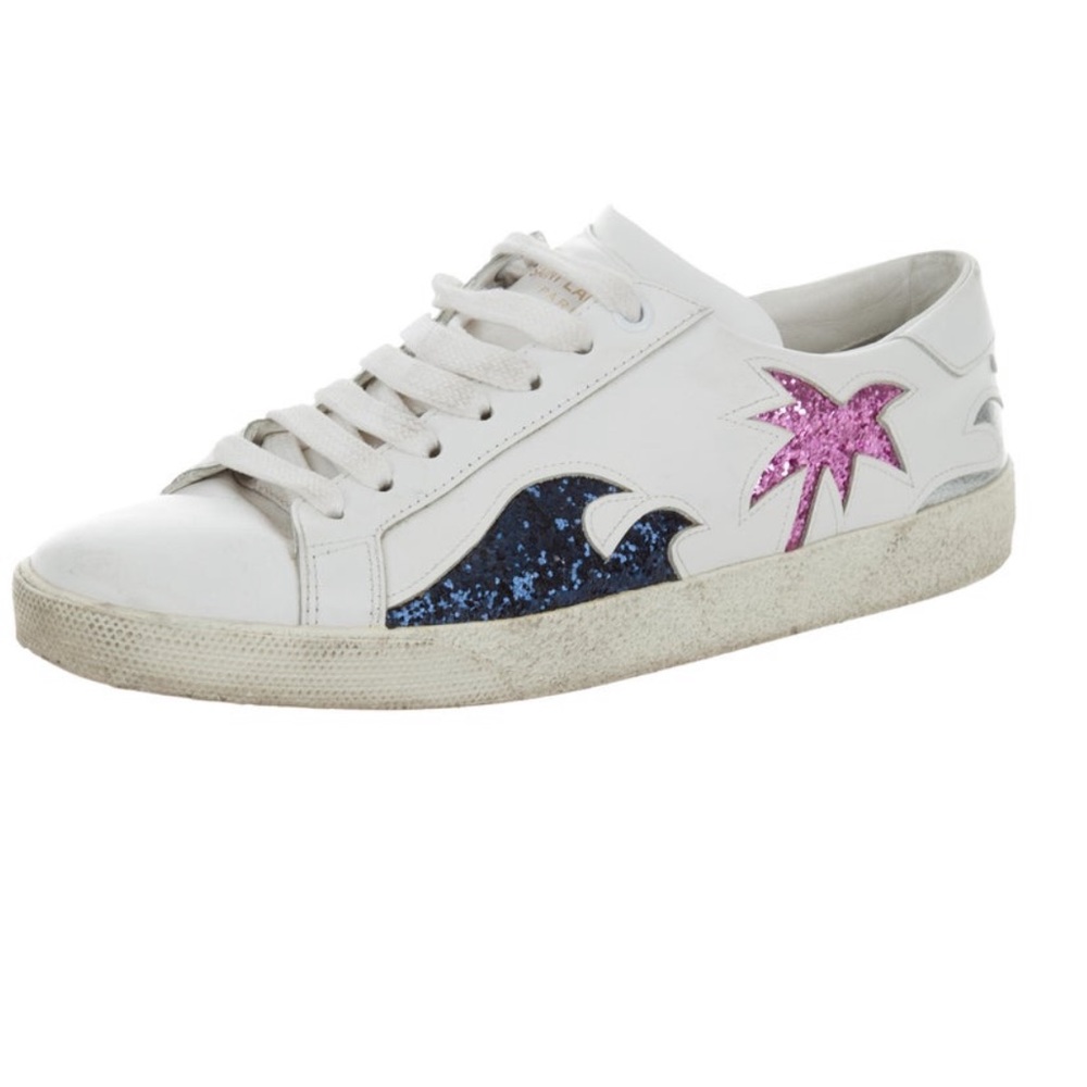 Yves Saint Laurent Low Top Sneakers 7.5